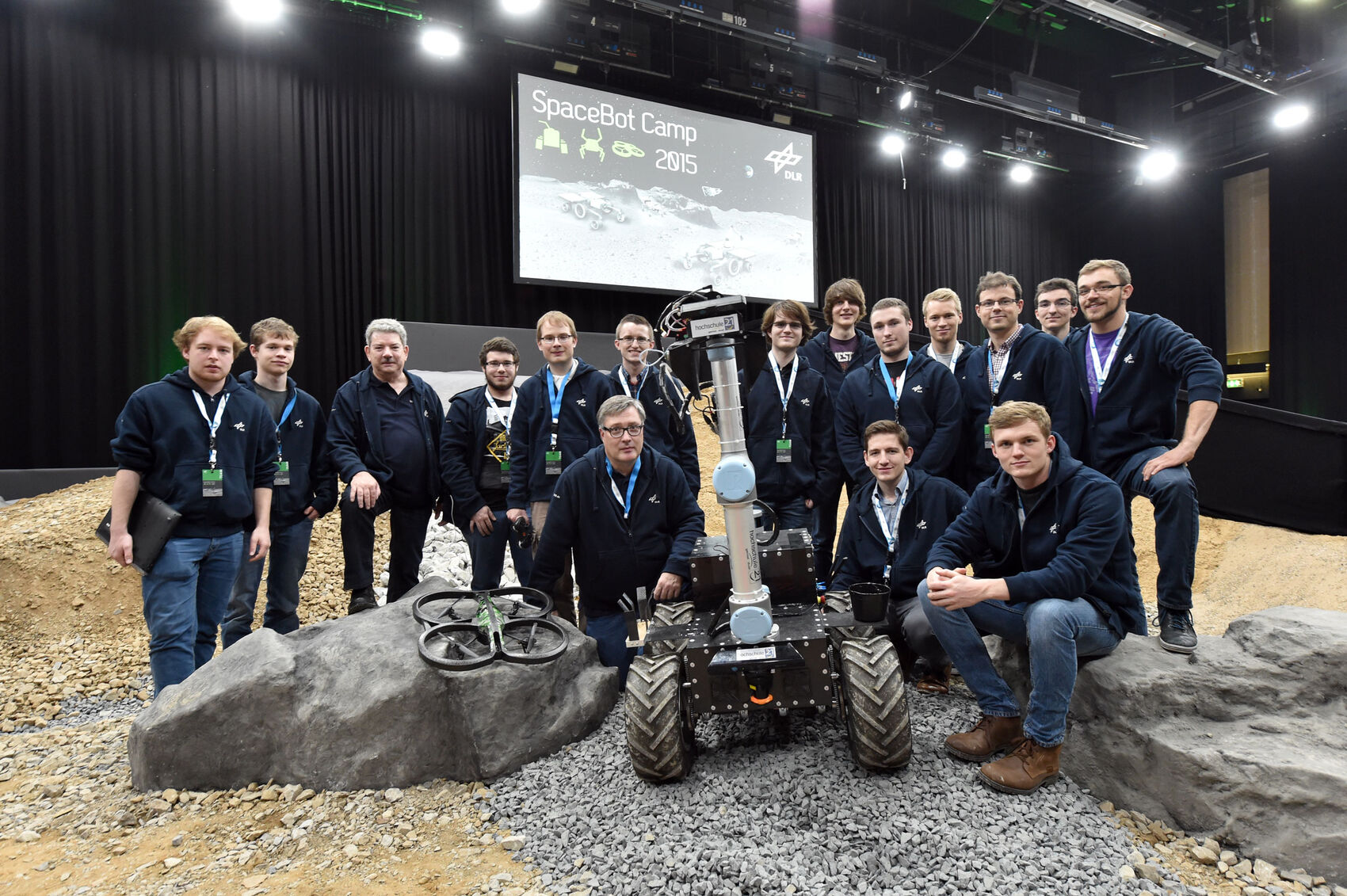 SpaceBot Team der hochschule 21