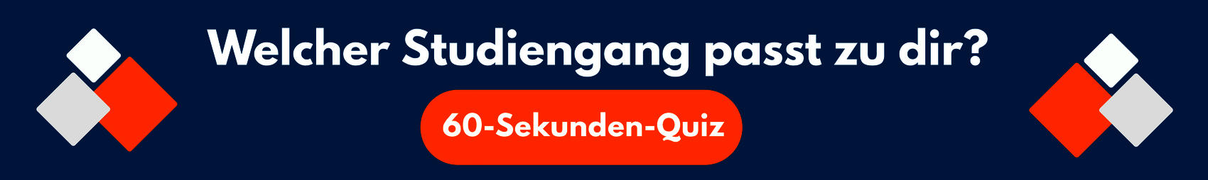 Quiz: Welcher Studiengang passt zu dir?