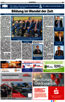 Miniatur-Zeitungsseite der Sonderseiten des Wochenblatts.