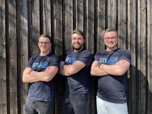 Gruppenfoto der Fachschaft Gebäudetechnik.