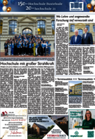 Miniatur-Zeitungsseite der Sonderseiten des Tageblatts.