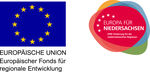 Förderung durch Europäischen Fonds für regionale Entwicklung und durch das Land Niedersachsen